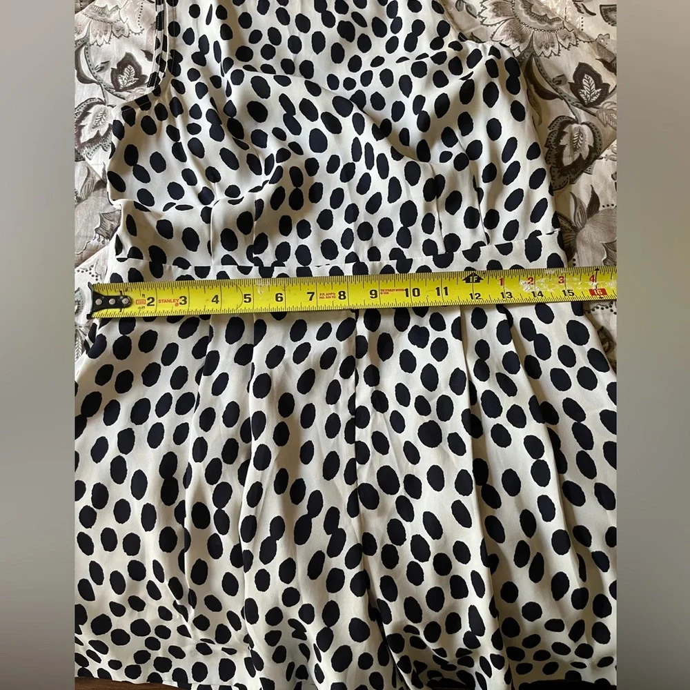 Loft Beige Black Printed Romper - Picture 15 of 16